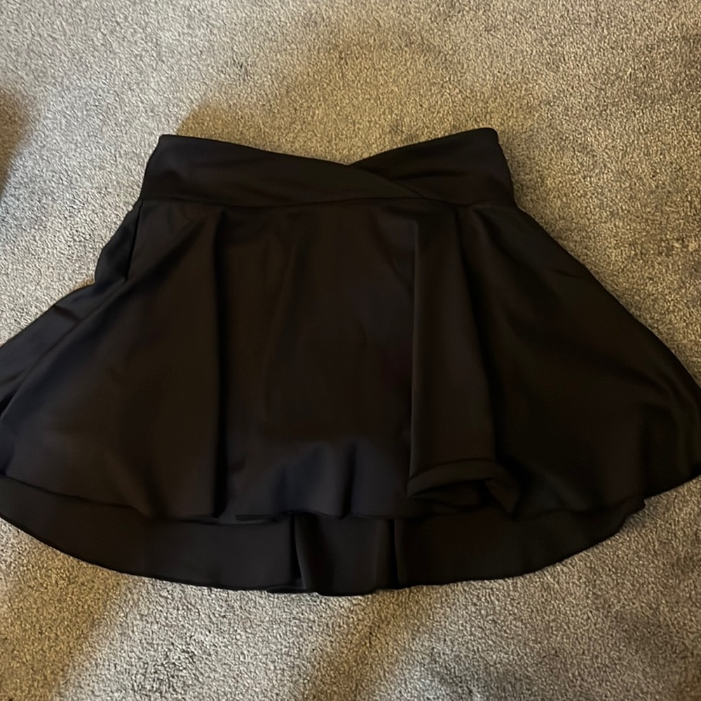 A skirt with shorts under it